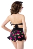 Vintage-Bikini mit Kirschmuster