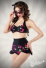 Vintage-Bikini mit Kirschmuster