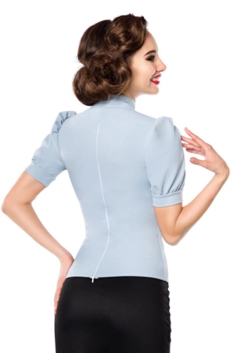 Jersey-Bluse