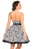 SONDERPOSTEN Vintage-Bandeau-Kleid