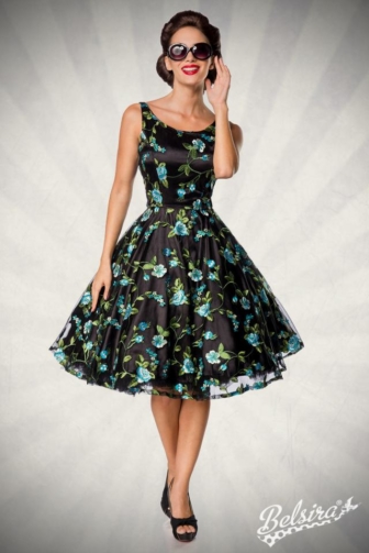 Belsira Premium Vintage Blumenkleid