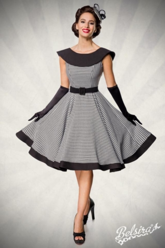 Premium Vintage Swing-Kleid