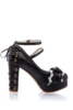 Retro Riemchen Pumps