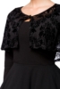 Retrokleid mit Cape