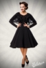Retrokleid mit Cape