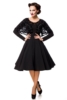 Retrokleid mit Cape